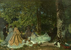 Almuerzo sobre la hierba de Claude Monet